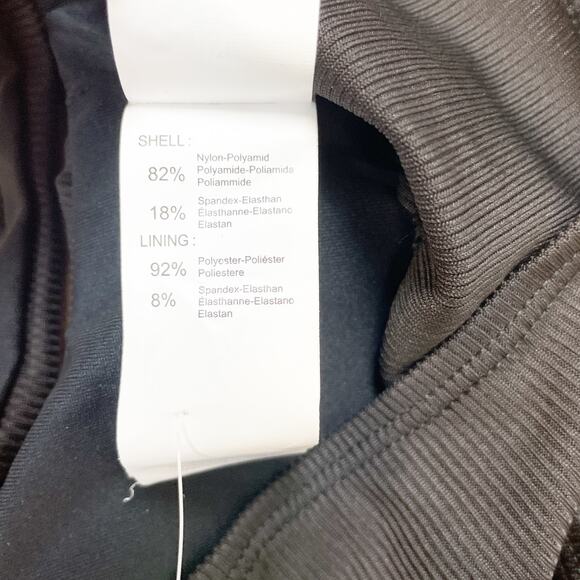 Cupshe Women's Black Onyx Cutout Scoop Neck Bralette & Hipster Bikini Set Medium - Picture 6 of 9